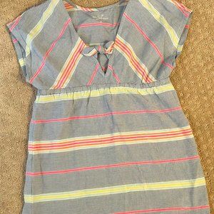 Vineyard Vines: Girls swim cover-up, multi-color size M